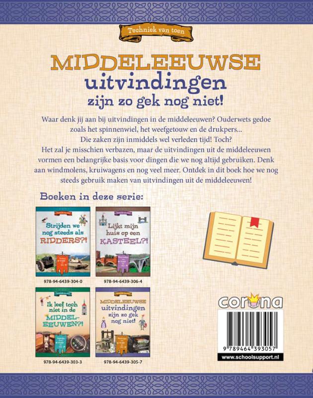 Achterkant van Middeleeuwse uitvindingen zijn zo gek nog niet!