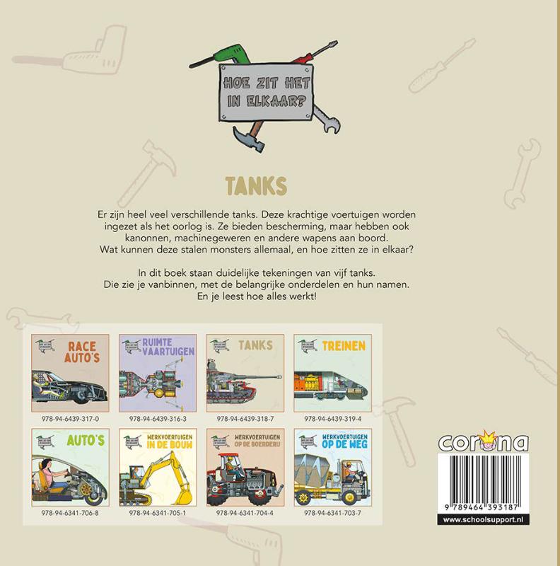 Achterkant van Tanks