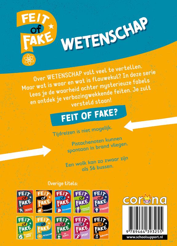 Achterkant van Wetenschap