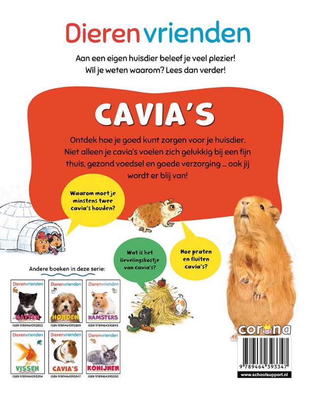 Achterkant van Cavia