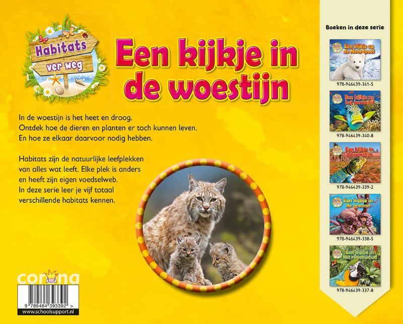 Achterkant van Een kijkje in de woestijn