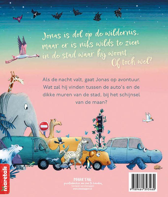 Achterkant van Wildernis in de stad
