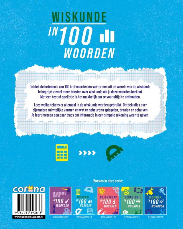 Achterkant van Wiskunde in 100 woorden