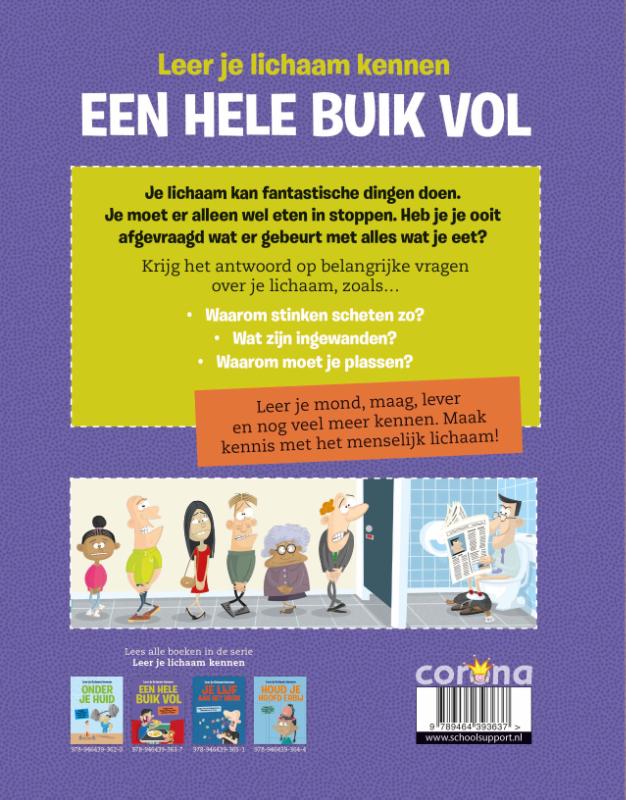 Achterkant van Een hele buik vol