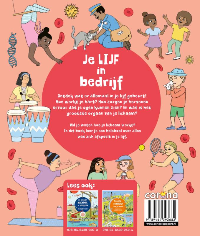 Achterkant van Je lijf in bedrijf
