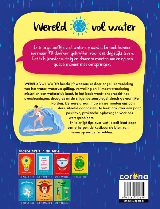 Achterkant van Wereld vol water
