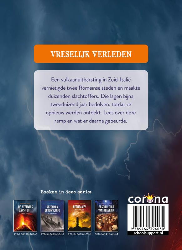 Achterkant van De Vesuvius barst uit!