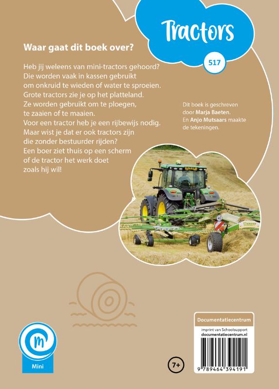 Achterkant van Tractors
