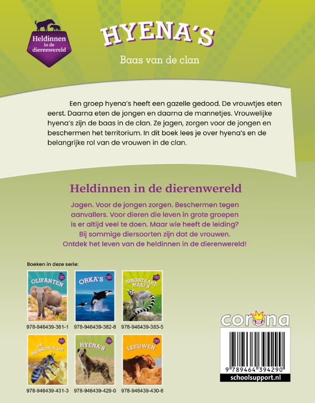 Achterkant van Hyena's