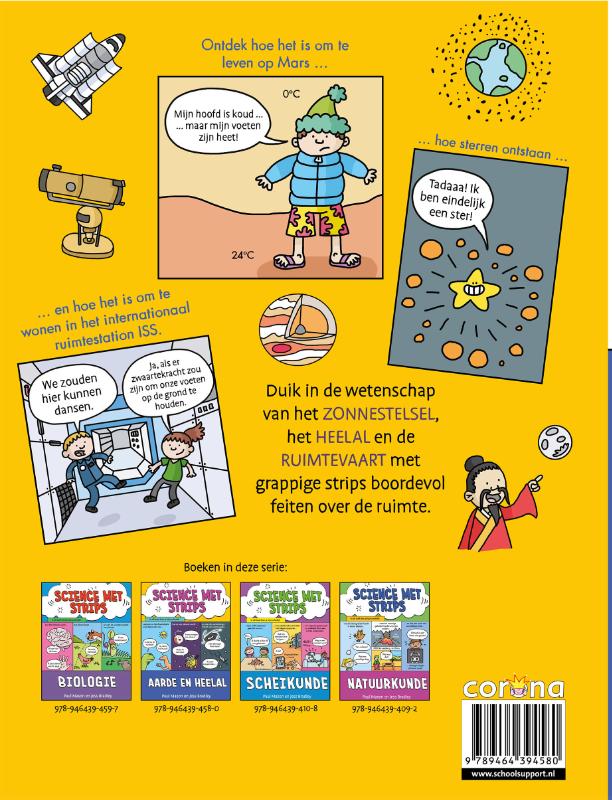 Achterkant van Aarde en heelal