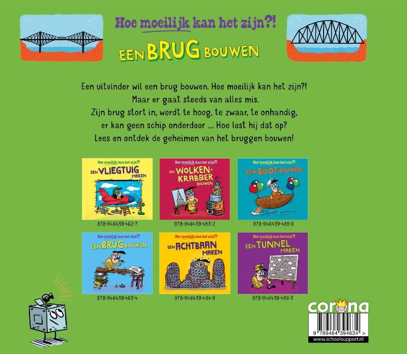 Achterkant van Een brug bouwen