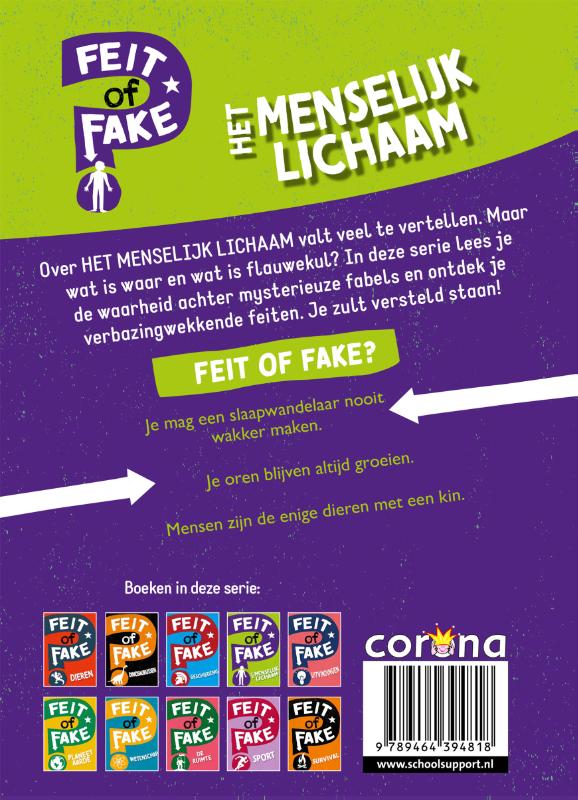 Achterkant van Het menselijk lichaam