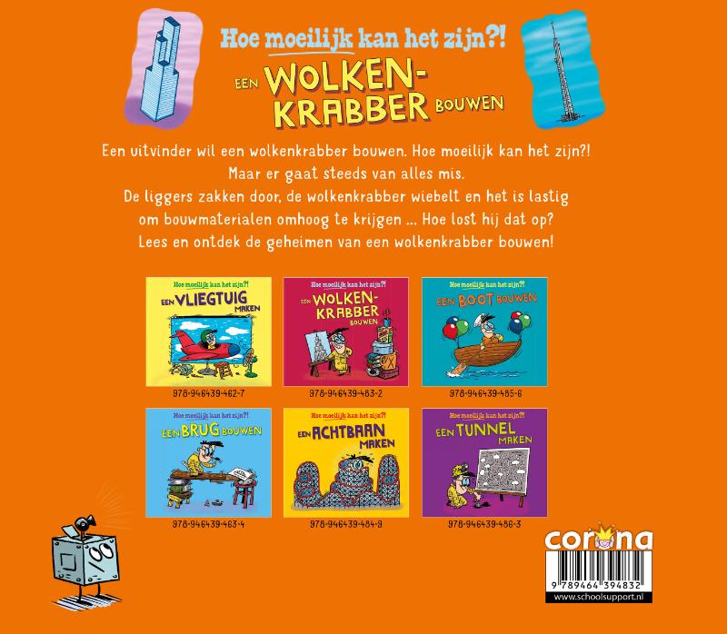 Achterkant van Een wolkenkrabber bouwen