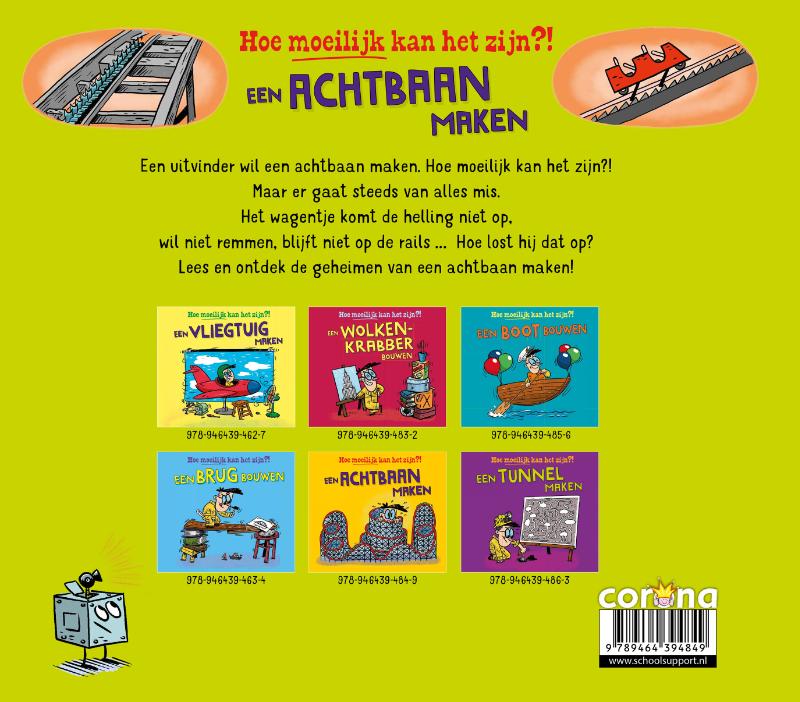 Achterkant van Een achtbaan maken