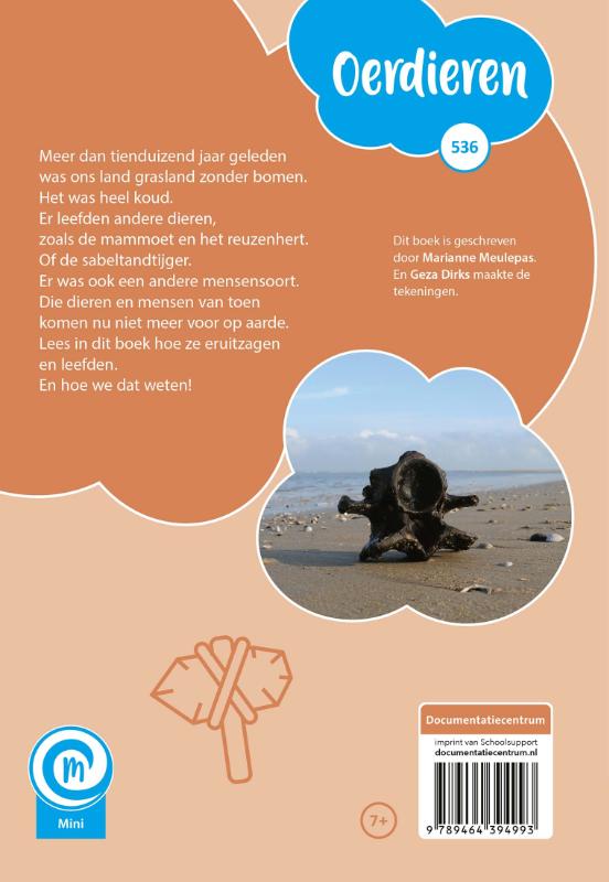 Achterkant van Oerdieren