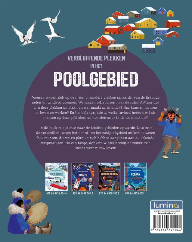 Achterkant van Verbluffende plekken in het poolgebied
