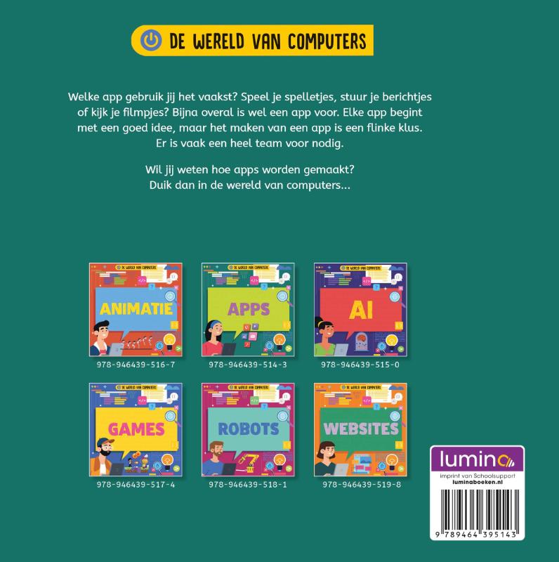 Achterkant van Apps