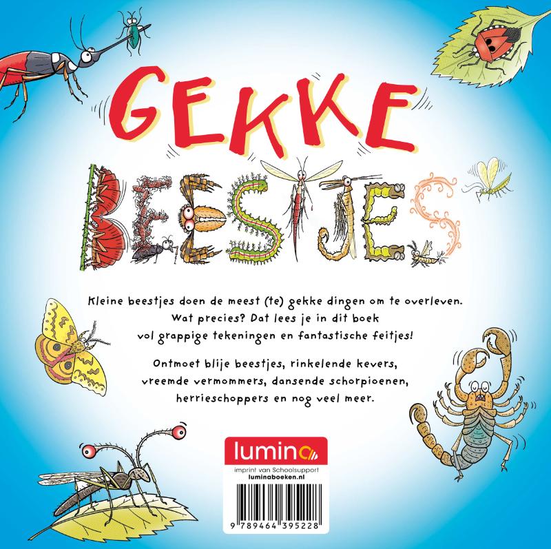 Achterkant van Gekke beestjes