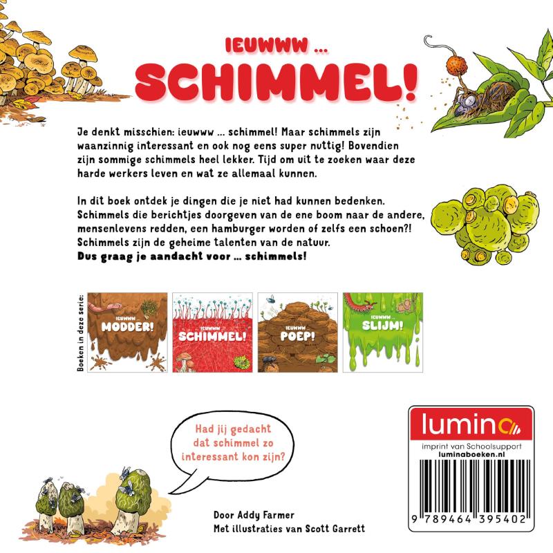 Achterkant van Schimmel!