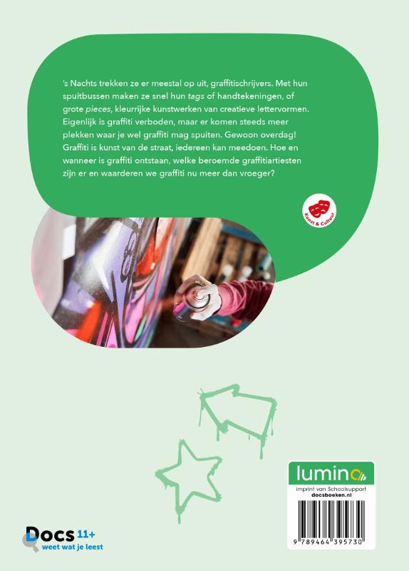 Achterkant van Graffiti,
