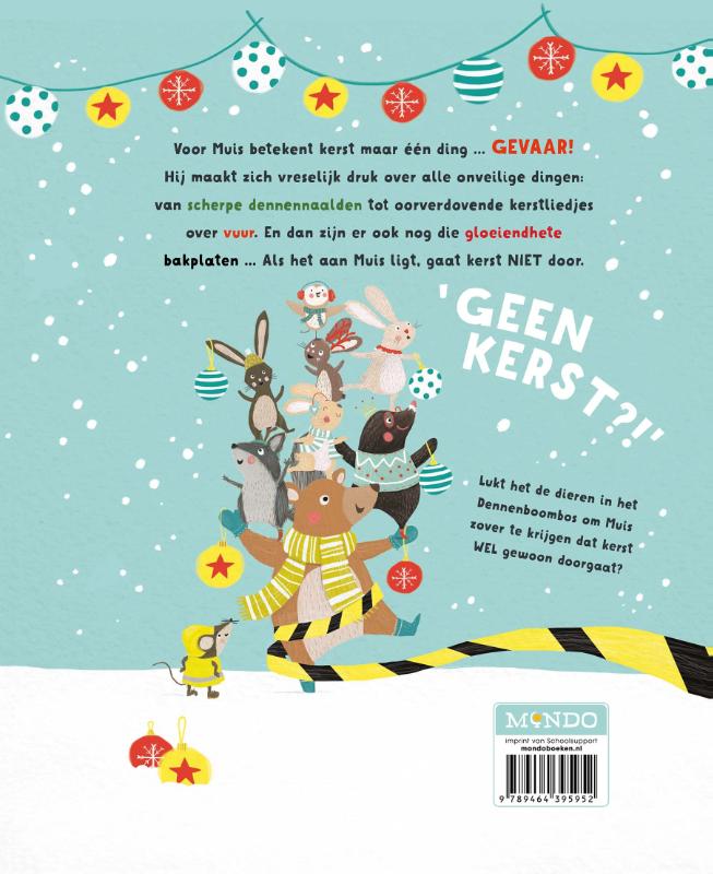 Achterkant van Muis en het kerstgevaar