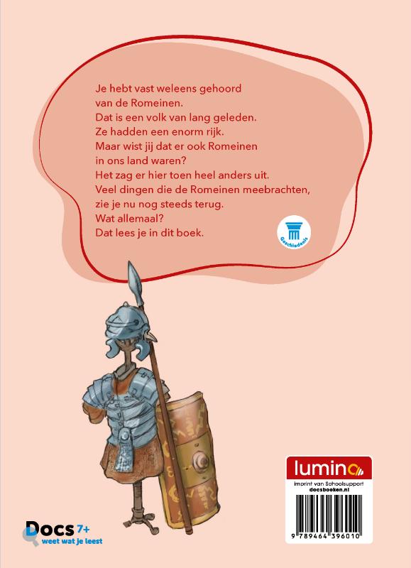 Achterkant van De Romeinen in ons land