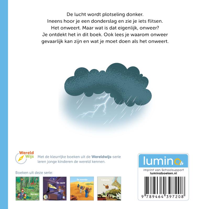 Achterkant van Onweer