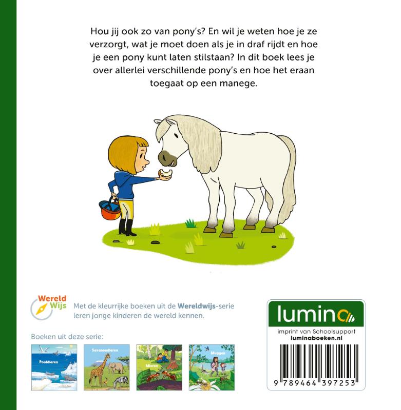 Achterkant van Pony's