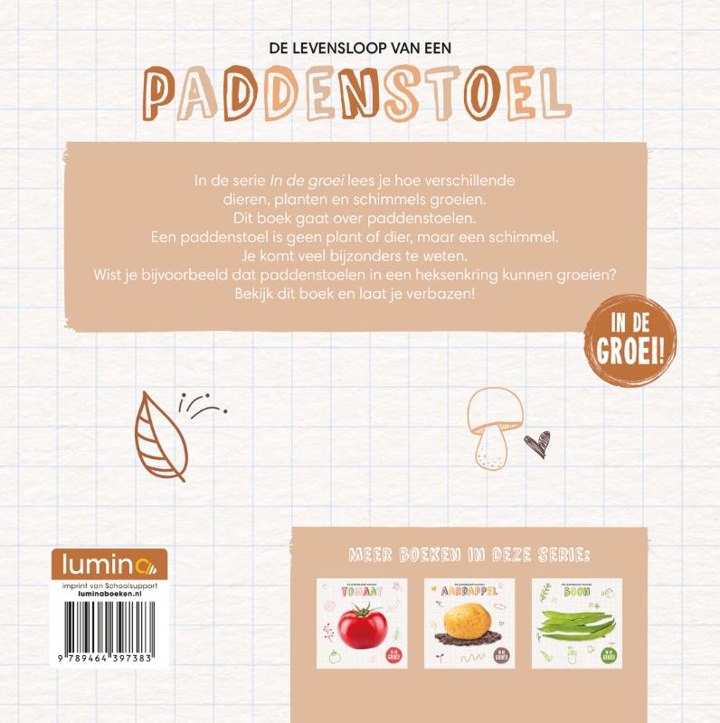 Achterkant van Paddenstoel