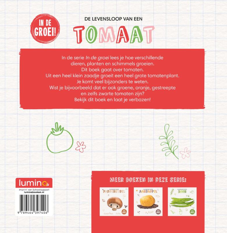 Achterkant van Tomaat