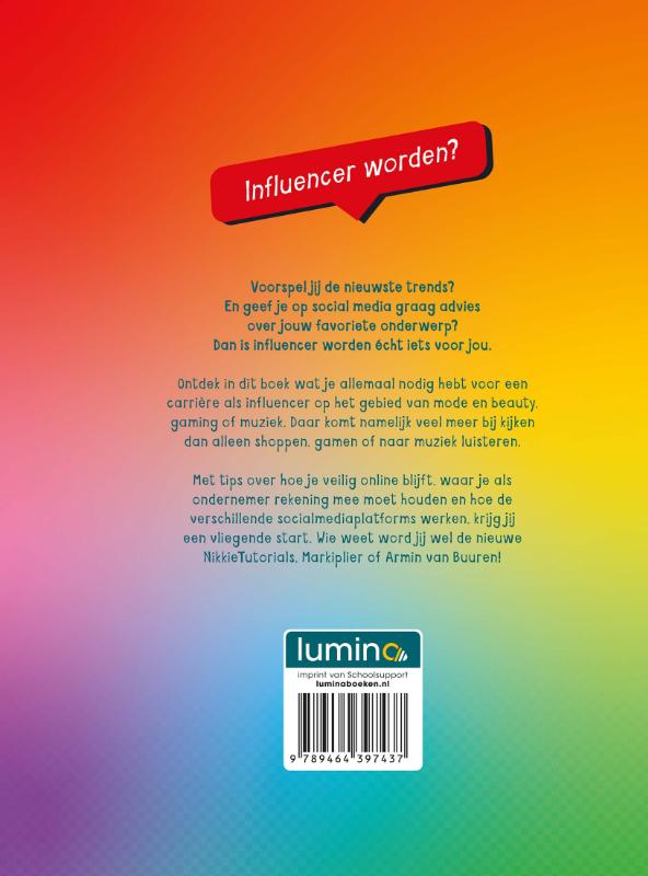 Achterkant van Zo word je influencer