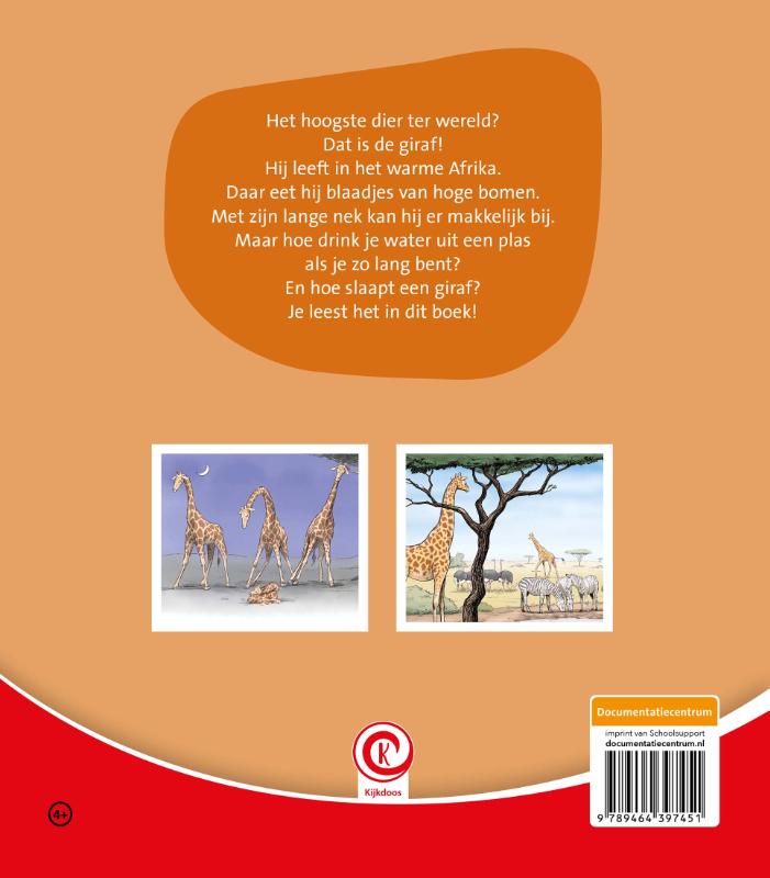 Achterkant van De giraf