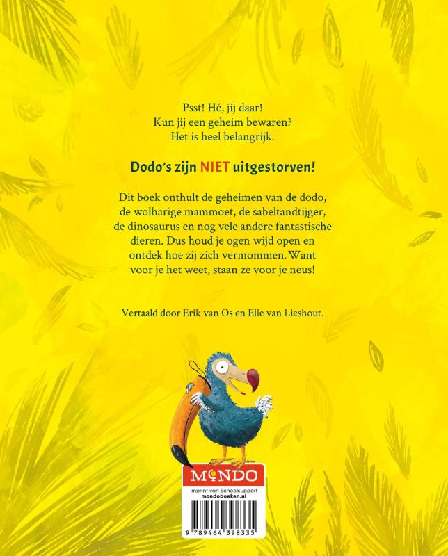 Achterkant van Dodo's zijn NIET uitgestorven!