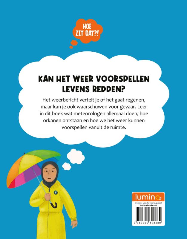 Achterkant van Kan het weer voorspellen levens redden?