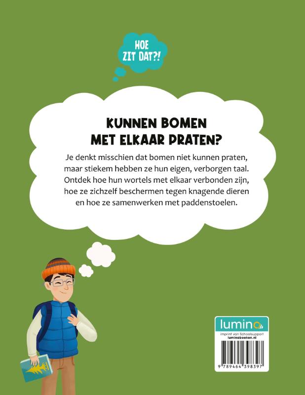 Achterkant van Kunnen bomen met elkaar praten?