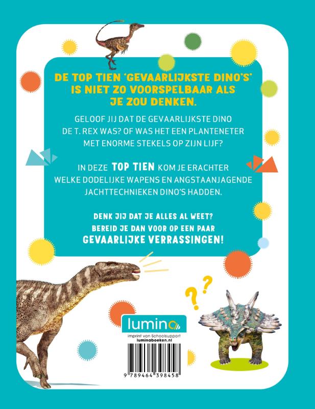 Achterkant van Gevaarlijkste dino's