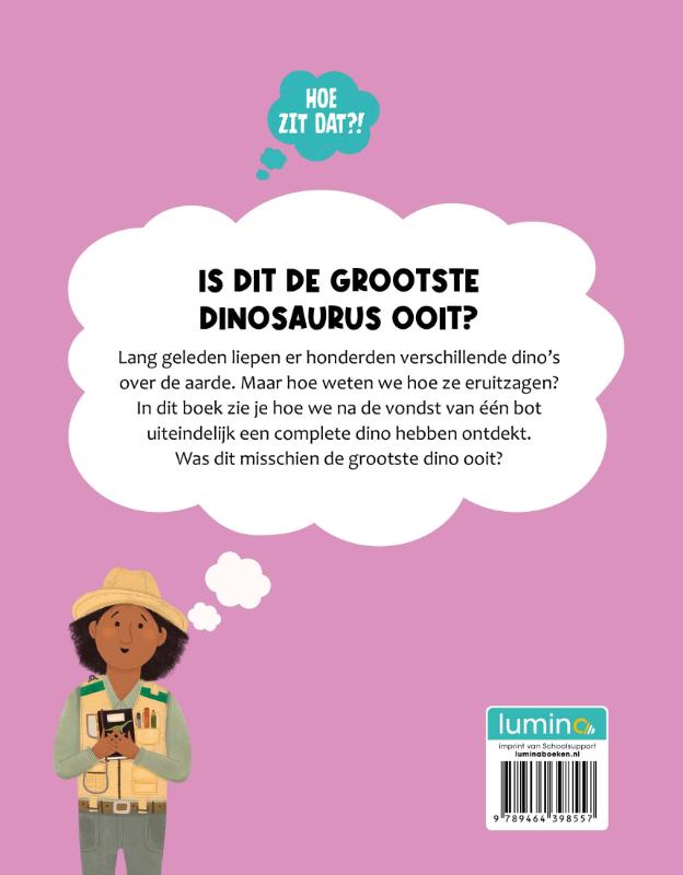 Achterkant van Is dit de grootste dinosaurus ooit?