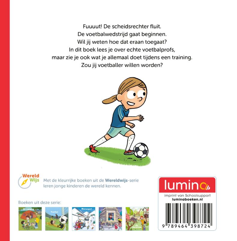 Achterkant van Voetbal