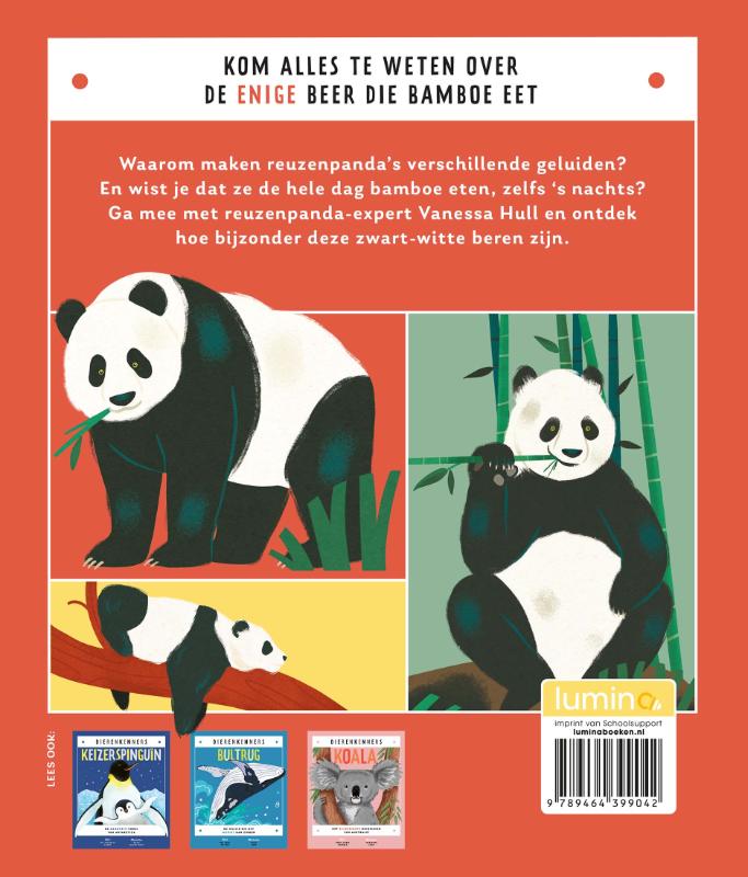 Achterkant van Reuzenpanda