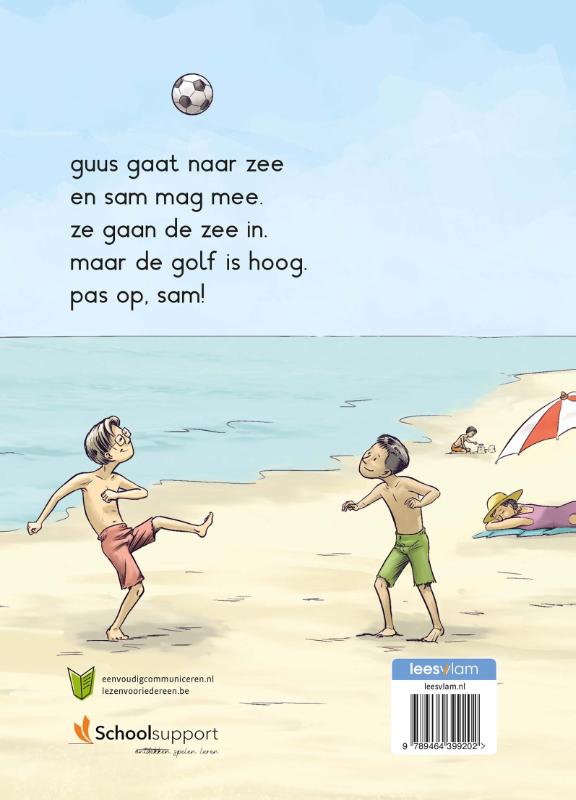 Achterkant van mee naar zee