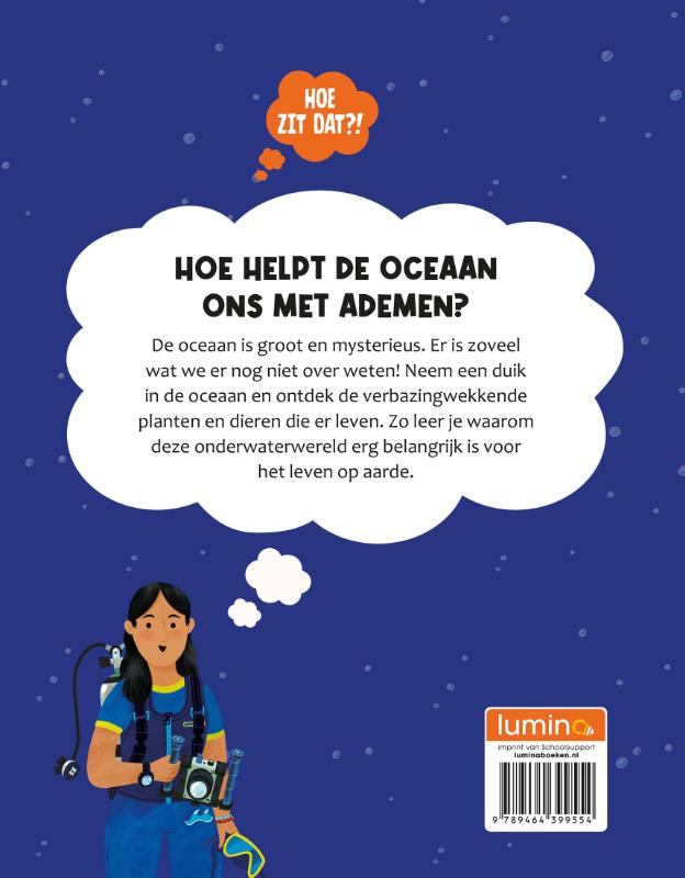 Achterkant van Hoe helpt de oceaan ons met ademen?
