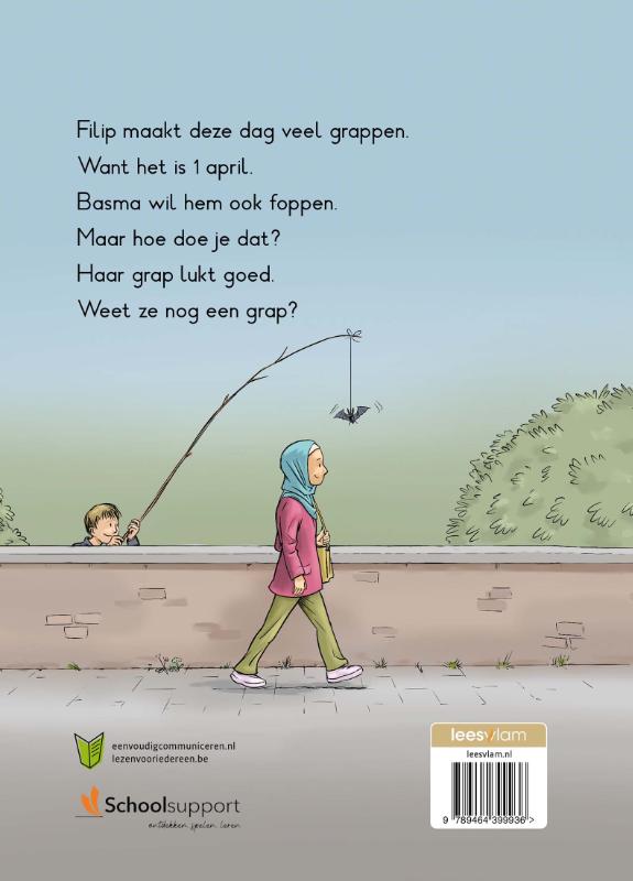 Achterkant van Haha, 1 april