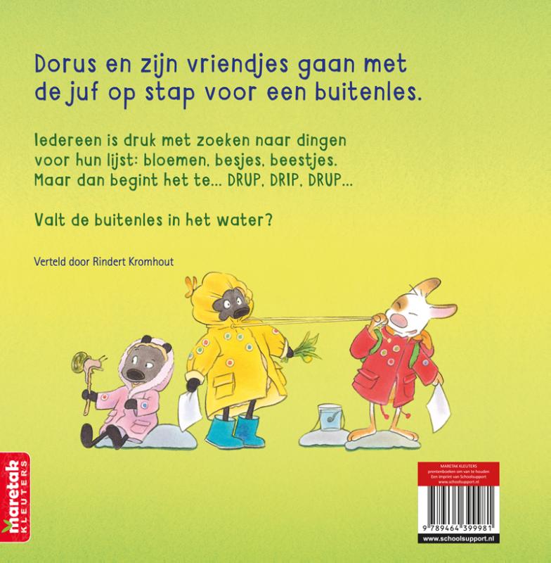 Achterkant van Dorus en de buitenles
