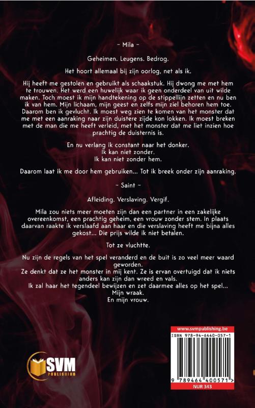 Achterkant van Prachtige zonde
