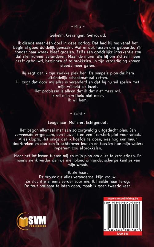 Achterkant van Duistere geheimen