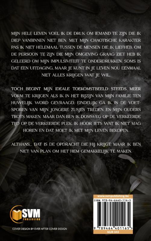 Achterkant van Bevangen door haat