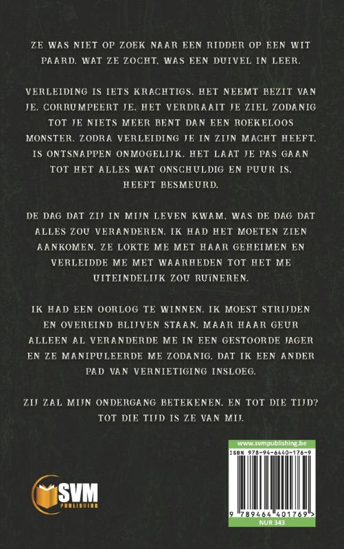 Achterkant van Verstoord
