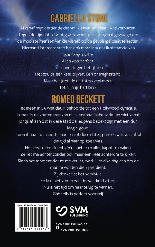 Achterkant van Perfect voor Romeo