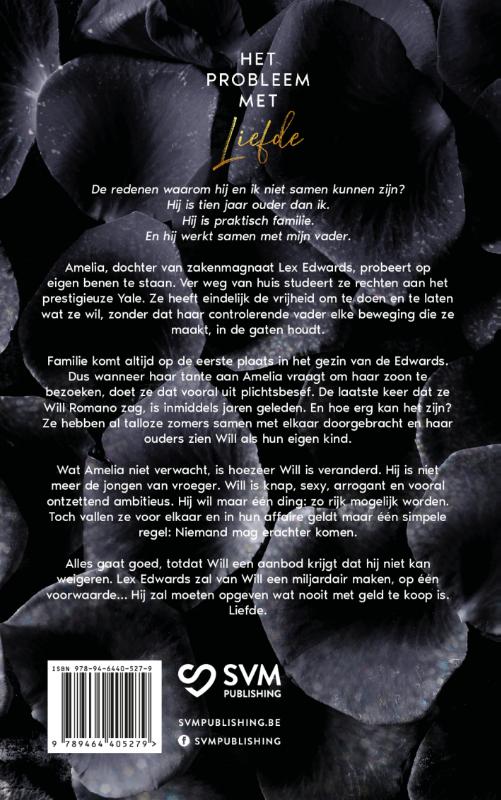 Achterkant van Het probleem met liefde