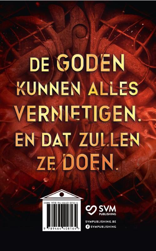 Achterkant van The things gods break
